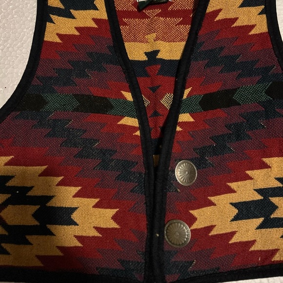 Vintage Indian Silverado Vest Medium Woman’s Bob Timberlake Collection - Picture 1 of 5